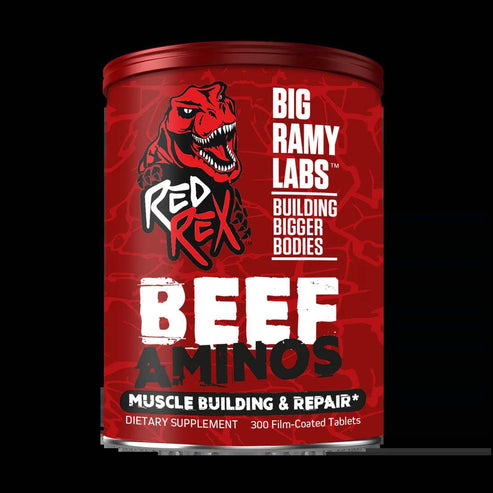 RED REX BEEF AMNOS | 300 TABS | BIG RAMY LABS