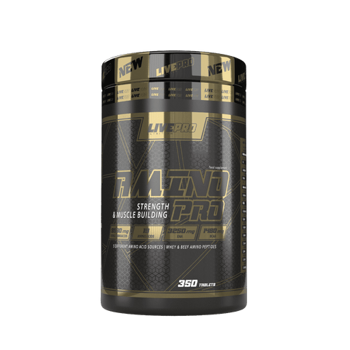 AMINO PRO | 350 TABS | LIVEPRO NUTRITION