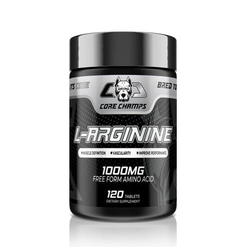 L-ARGININE | 120 TAB | CORE CHAMPS