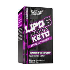 LIPO-6 BLACK KETO | 60 CAPS | NUTREX RESEARCH